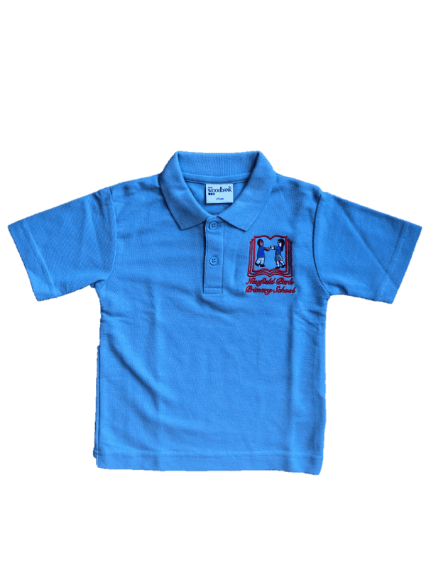 Newfield Park Primary School Sky Blue Polo Shirt - !!!! Clearance Sale ...