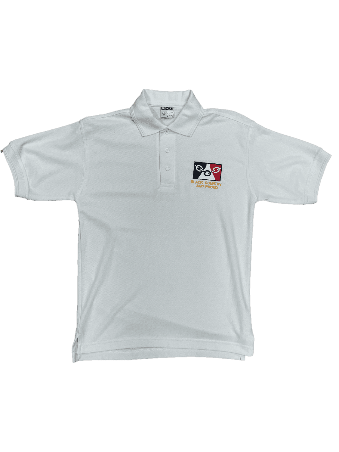 'Black Country and Proud' Polo Shirt (Unisex) - White - DANCERS
